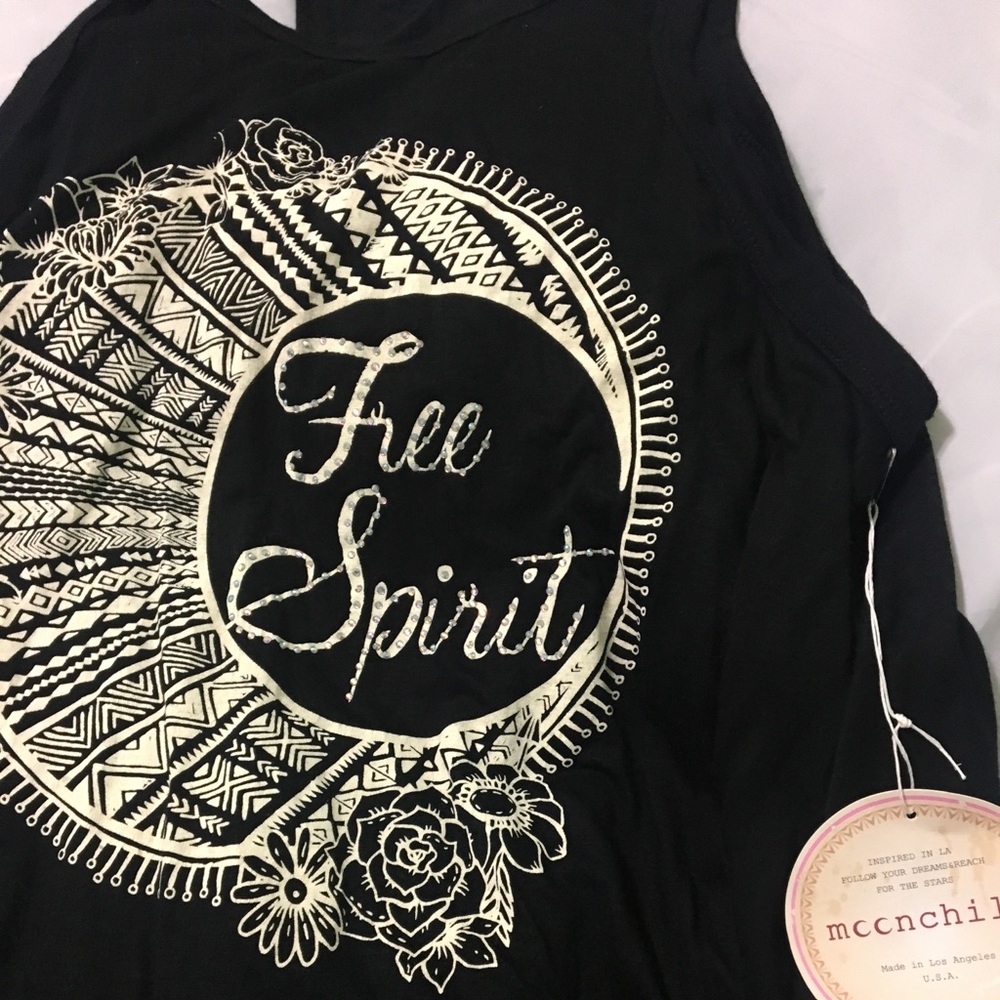 “Free spirit” Muscle shirt